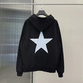 Y2K Star Print Hoodie